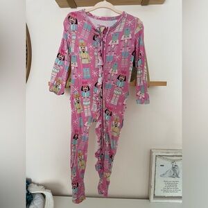Milk & Coco Christmas Nutcracker Bamboo Sleeper 9/12M